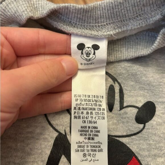 Walt Disney World Mickey Mouse Grey Crewneck Sweatshirt - Picture 3 of 3
